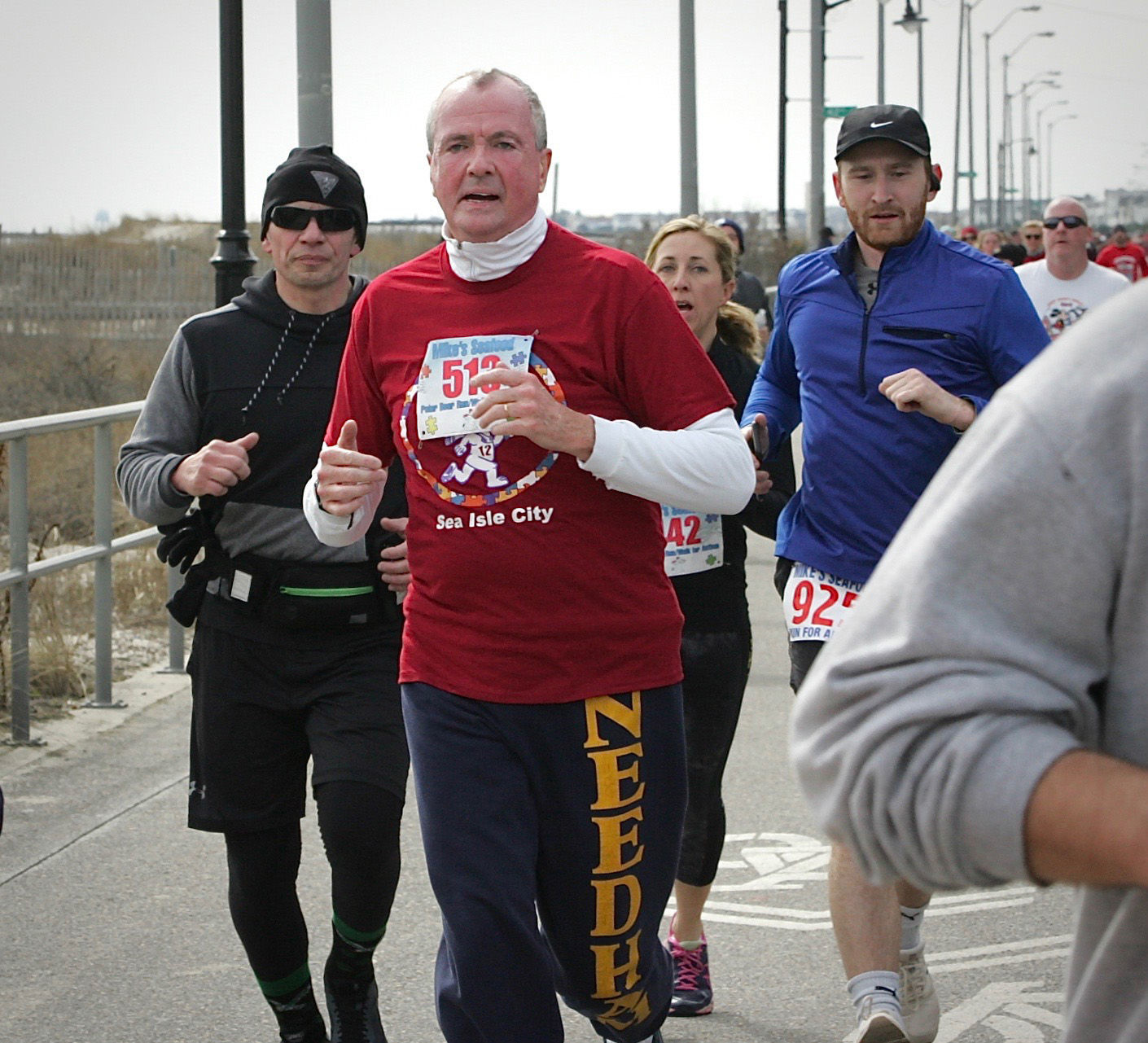 NJ Gov Murphy Autism Run
